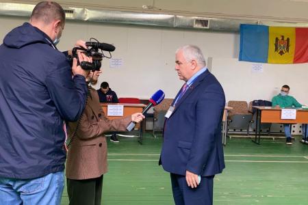 К.К. Тайсаев в качестве международного наблюдателя принимает участие в мониторинге  выборов президента Молдовы