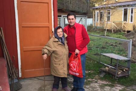 Московская область. Подмосковные коммунисты помогают ветеранам, детям войны и малоимущим гражданам
