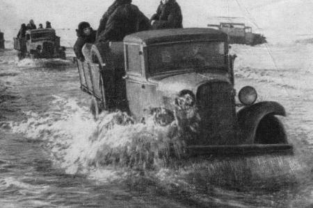 К.К. Тайсаев: Военно-автомобильная дорога №101 (№102)  Ладога - «Дорога жизни»