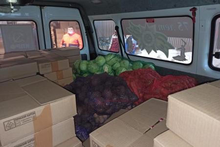 Подмосковные коммунисты отправили продукты питания для детей войны, а также малоимущим и многодетным семьям в городские округа региона