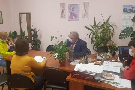 Московская область. Депутат-коммунист Александр Наумов провел прием граждан в городах Чехов и Домодедово