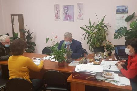 Московская область. Депутат-коммунист Александр Наумов провел прием граждан в городах Чехов и Домодедово
