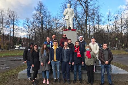 Московская область. Подмосковные коммунисты отметили праздник Великой Октябрьской социалистической революции