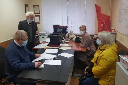 Московская область. Депутат-коммунист Александр Наумов провёл приём граждан в Ленинском муниципальном округе