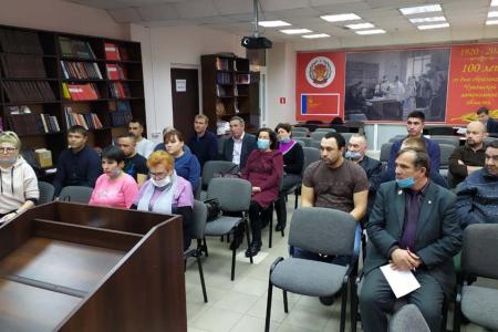 Чувашия. В.С. Шурчанов выступил на собрании депутатов от КПРФ Чебоксарского района