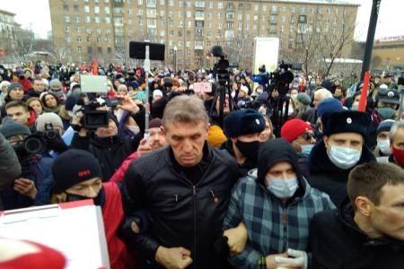 Дистанту - нет! Акция московских коммунистов