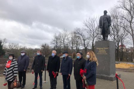 В городе Болхове Орловской области восстановлен памятник В.И. Ленину