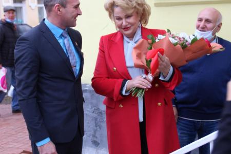 Нина Останина приняла участие в Конференции Старо-Русского местного отделения КПРФ Новгородской области