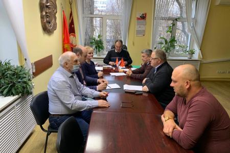 Московская область. Состоялось совещание первых секретарей городских организаций МК КПРФ