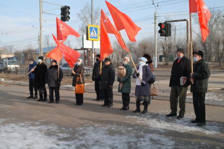 Забайкальские коммунисты и комсомольцы почтили память красных партизан, погибших в сражении за Читу в 1920 году