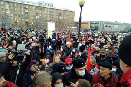 Нет дистанционному обучению! Лидер ВЖС-"Надежда России" Нина Останина об акции в Москве
