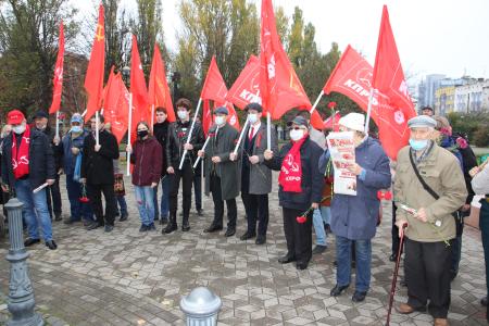 103-я годовщина Великого Октября в Калининградской области