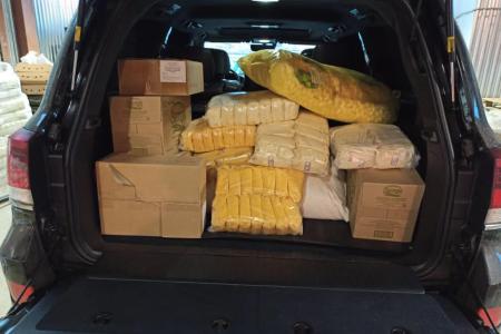 Подмосковные коммунисты отправили продукты питания для детей войны, а также малоимущим и многодетным семьям в городские округа региона