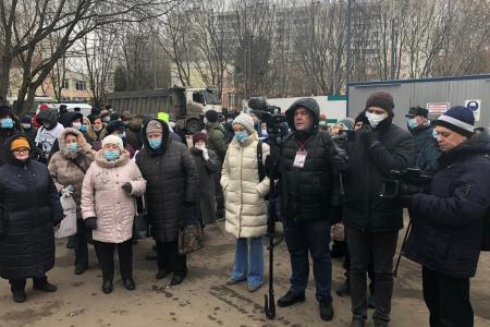 Столичный район Медведково. Задержание на Шокальского 28А