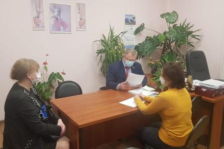 Московская область. Депутат-коммунист Александр Наумов провел прием граждан в городах Чехов и Домодедово