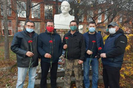 Московская область. Подмосковные коммунисты отметили праздник Великой Октябрьской социалистической революции