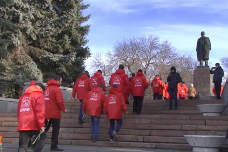 7 ноября в Омске: «Да здравствуют те люди, которые готовы бороться за идеалы коммунизма!»