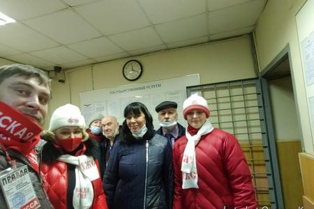 Полиция задержала лидера ВЖС-Надежда России Нину Останину и активисток движения