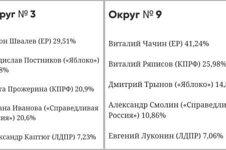 Екатеринбург. Главные итоги довыборов в городскую думу