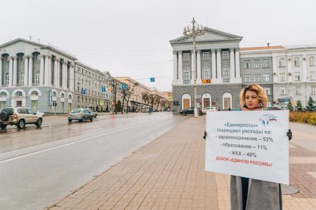 Курские коммунисты требуют сделать медицину и образование действительно бесплатными!