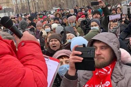Нет дистанционному обучению! Лидер ВЖС-"Надежда России" Нина Останина об акции в Москве