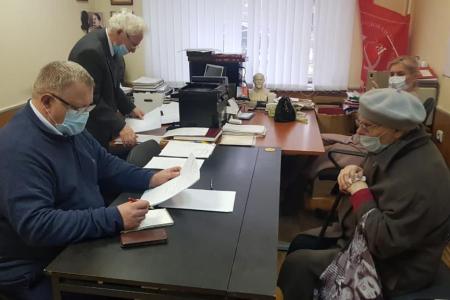 Московская область. Депутат-коммунист Александр Наумов провёл приём граждан в Ленинском муниципальном округе