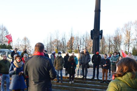 Иваново. Автопробег в честь годовщины Великого Октября
