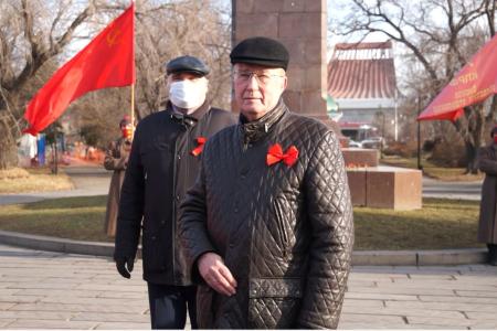 7 ноября в Омске: «Да здравствуют те люди, которые готовы бороться за идеалы коммунизма!»