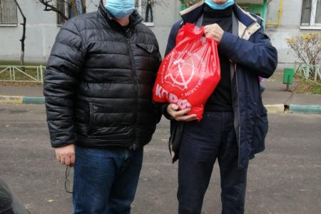 Московская область. Подмосковные коммунисты помогают ветеранам, детям войны и малоимущим гражданам