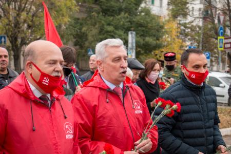 Годовщина Великого Октября в Краснодарском крае
