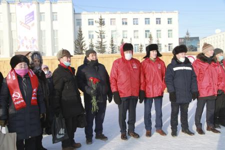 В Якутии отметили 103-ю годовщину Великого Октября