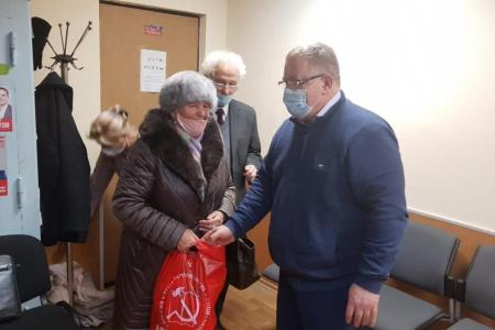 Московская область. Депутат-коммунист Александр Наумов провёл приём граждан в Ленинском муниципальном округе
