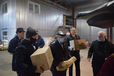 Подмосковные коммунисты отправили продукты питания для детей войны, а также малоимущим и многодетным семьям в городские округа региона