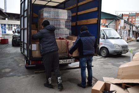 Коммунисты Северного Кавказа отправили очередной гуманитарный груз для жителей Новороссии
