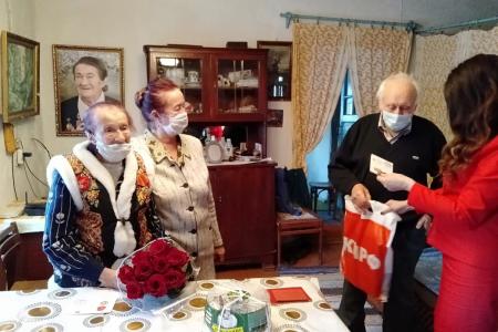 Калуга. Встреча с ветераном