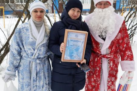 Ивановская область. Новогодние персонажи наградили кинешемских талантливых детей