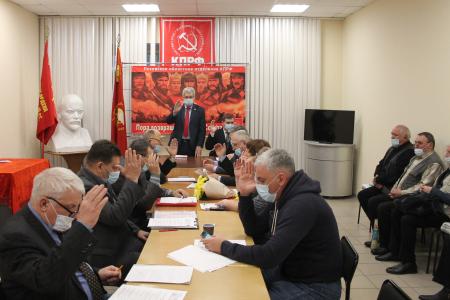 Состоялось заседание бюро Псковского ОК КПРФ