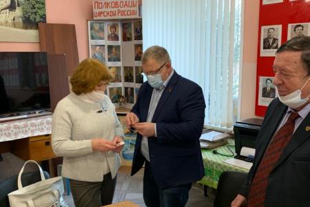 Московская область. Депутат-коммунист Александр Наумов посетил с рабочим визитом Каширу