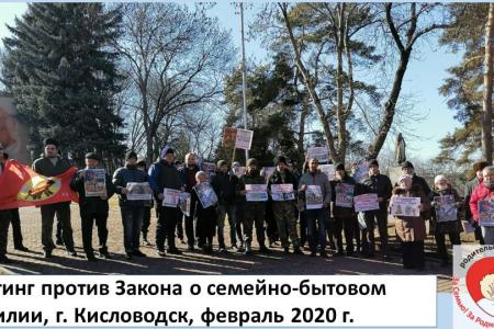 Активист родительского движения Н.Н. Мишустин: «Дадим отпор антисемейным законам!»