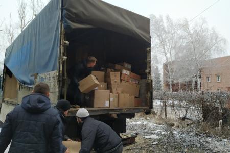 Гуманитарная помощь ЛДНР от Ставропольских коммунистов