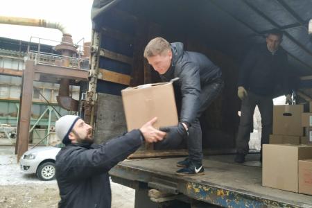 Коммунисты Северного Кавказа отправили очередной гуманитарный груз для жителей Новороссии