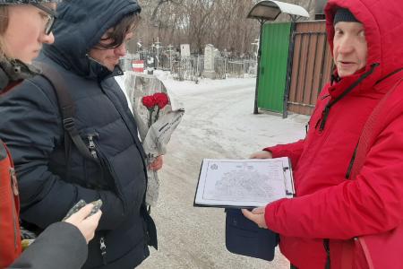 Саратовская область. Коммунисты и комсомольцы чтут память о декабристах