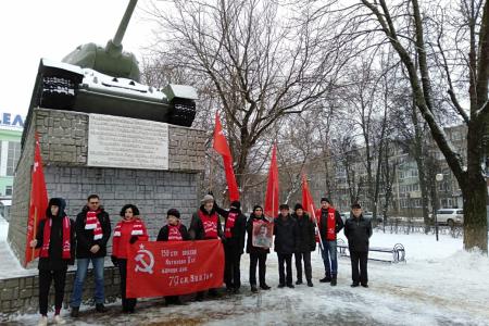 Калуга. Автопробег в честь освобождения города от немецко-фашистских захватчиков
