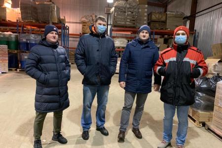 Московская область. 90-й юбилейный конвой для детей Донбасса ушел из Подмосковья