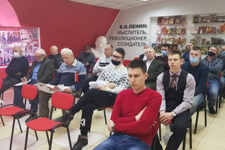 Амурская область. Коммунисты Благовещенска подвели итоги работы в 2020 году.