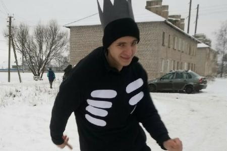 Новгородская область. Комсомольцы и пионеры из деревни Трубичино организовали новогодний утренник для детворы