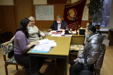 Московская область. Депутат-коммунист Александр Наумов провёл приём населения в г.о. Серпухов