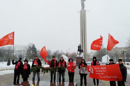 Калуга. Автопробег в честь освобождения города от немецко-фашистских захватчиков