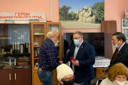 Московская область. Депутат-коммунист Александр Наумов посетил с рабочим визитом Каширу