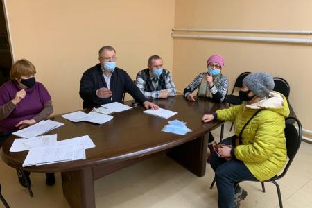 Московская область. Депутат-коммунист Александр Наумов провел прием граждан в Озёрах